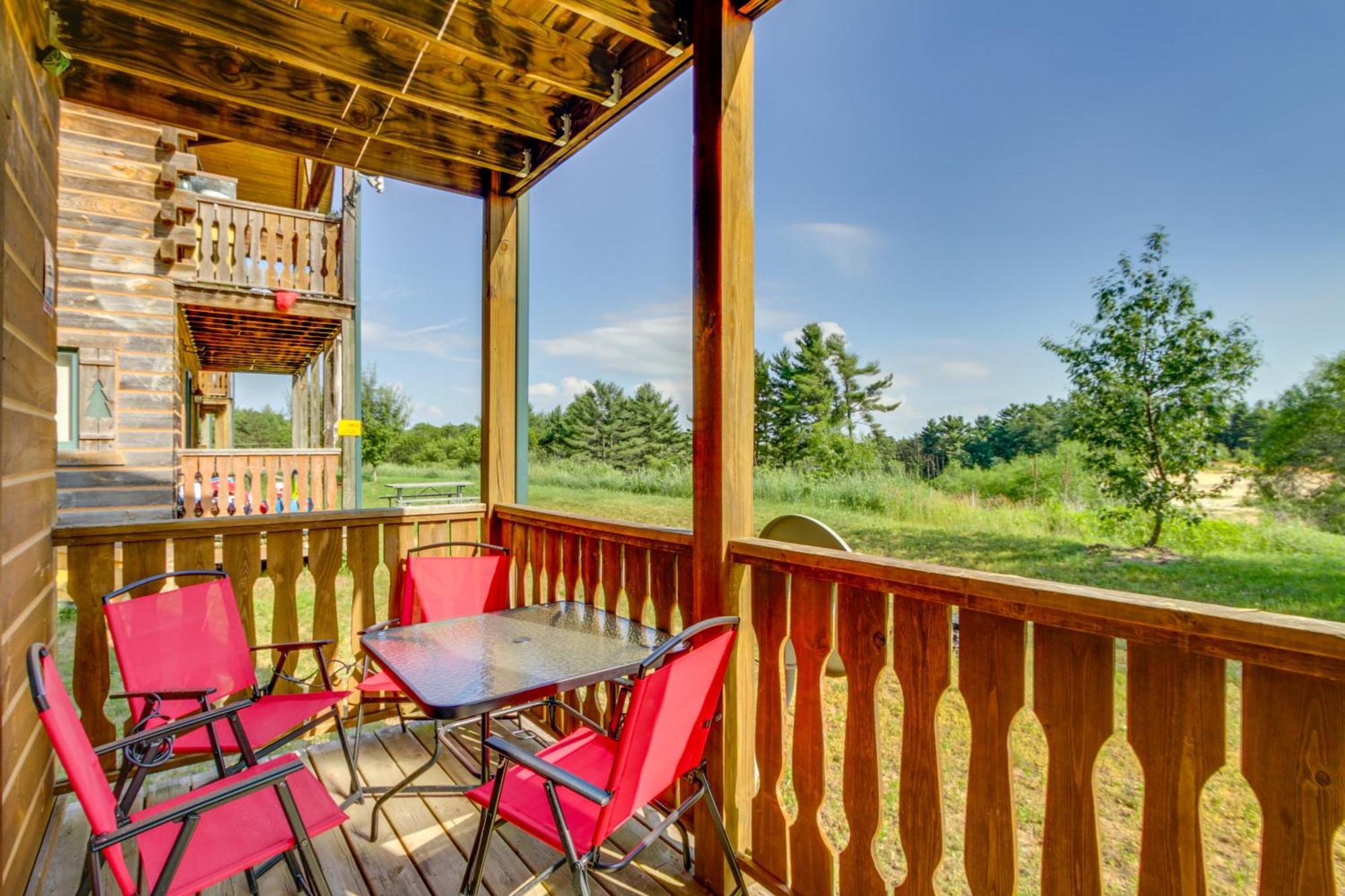 Cozy Three Bears Resort Cabin With Deck In Warrens! Buitenkant foto